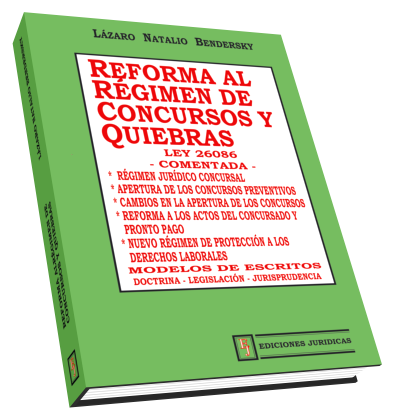 Reformas al Régimen de Concursos y Quiebras